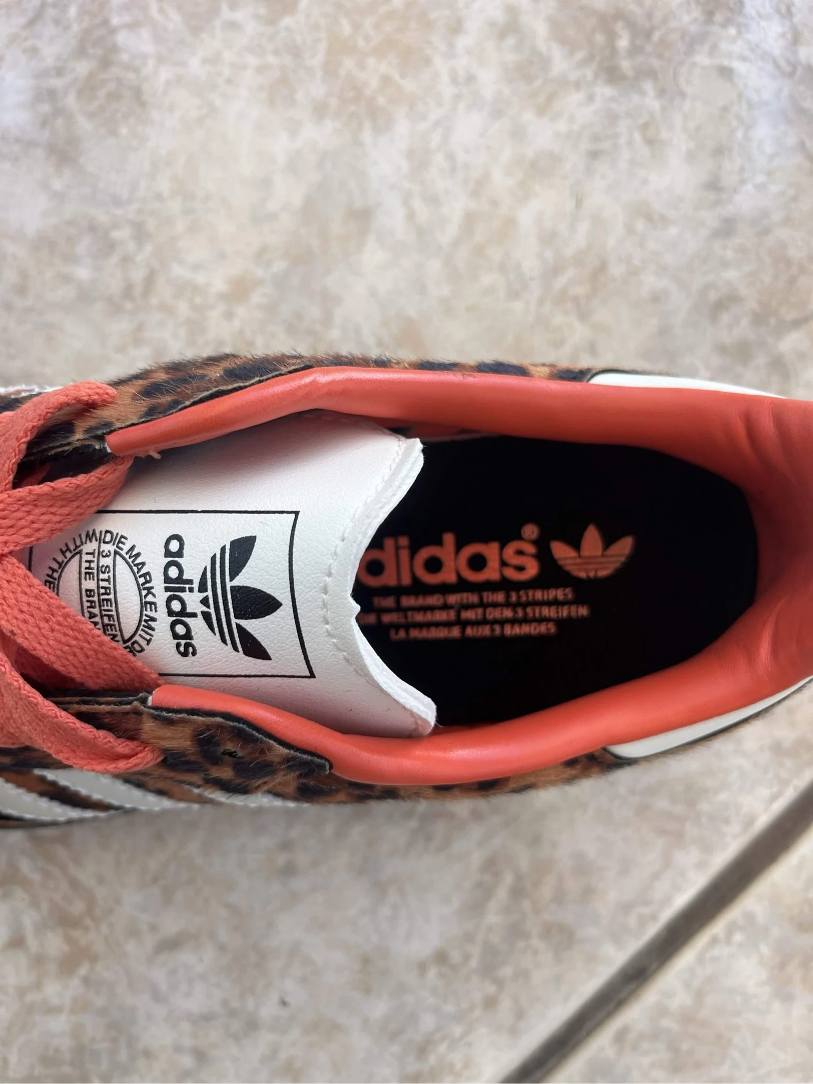 adidas women's standard leopard print sneakers – photo 5